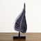 17" Aluminum Bodhi Leaf Sculpture Decorative Accent